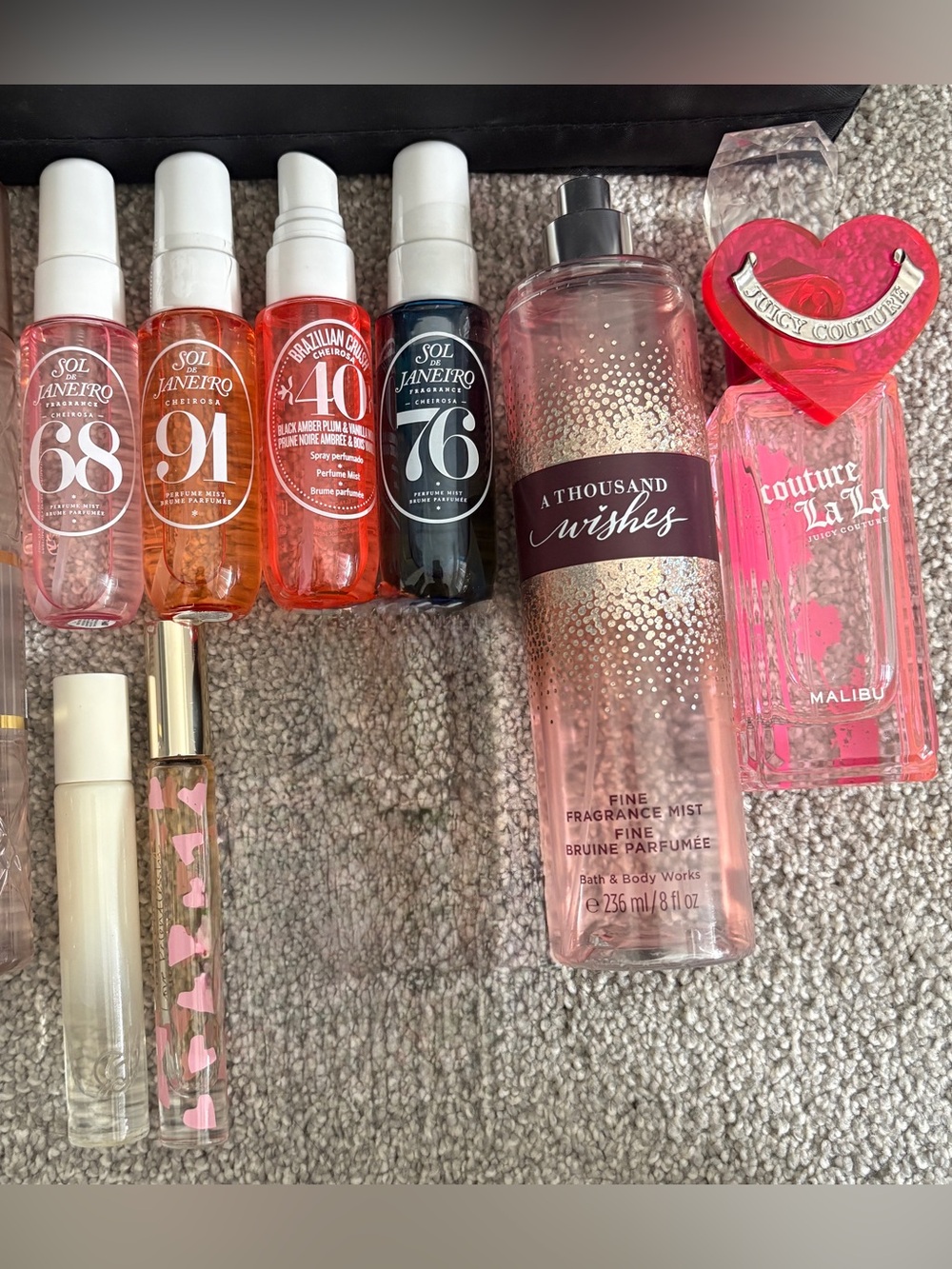 Sol De Janeiro, Juicy Couture, Glossier, Tory Burch and Bath & Body Works